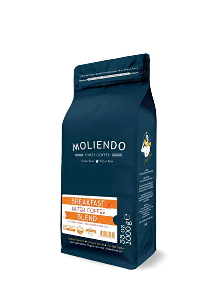 Breakfast Blend Whole Bean Filter Coffee 1000 gr