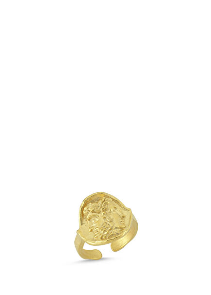 Janus 24 Carat Gold Plated Women's Ring