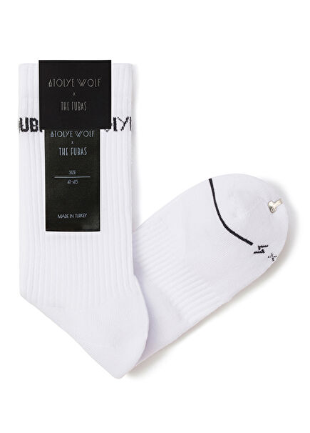 Men's Socks With White Logo