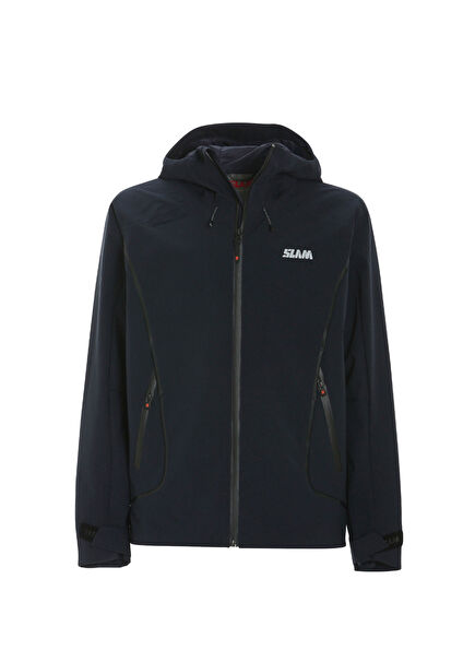 Act Lacivert Kapüşonlu Erkek Yelken Ceketi