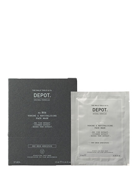 No 806 Toning Revitalizing Yenileyici Canlandırıcı Yüz Maskesi 12 x 13 ml