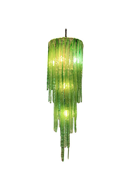 Ice Handmade Green Pendant Chandelier