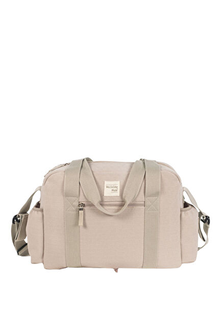 Eco Mum Apricot Bej Anne Bebek Bakım Çantası