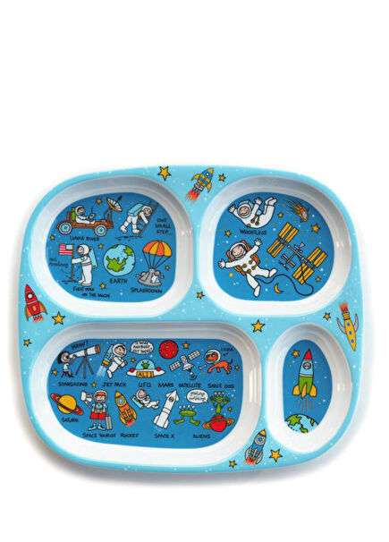 Space Bölmeli Melamin Tabak