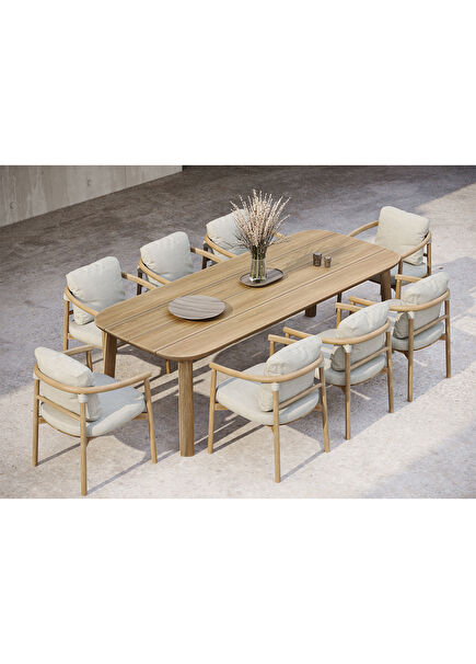 Lyora 8-Person Garden Table Set