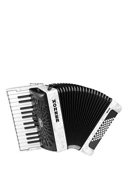 A16512 Bravo II 48 White Pearl Akordiyon