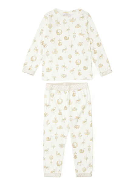 Çok Renkli 2li Unisex Çocuk Pijama Seti