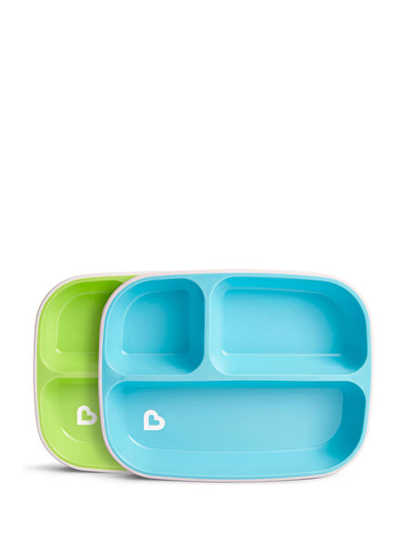 Splash Guard Partitioned Plate