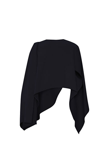 Mayfair Black Women's Cape Jacket