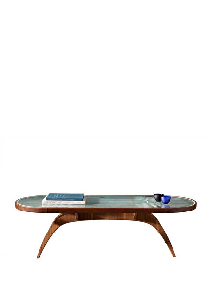 Drome Natural Walnut Medium Table