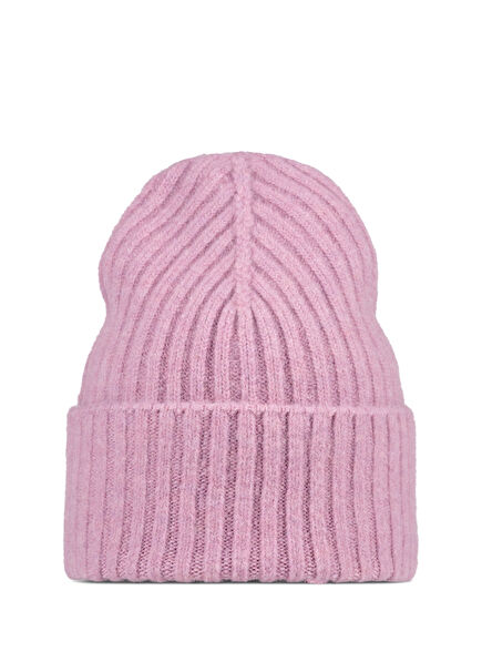 Knitted Nilah Camel Unisex Beanie