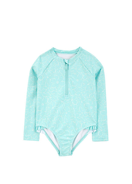 Kız Çocuk Uzun Kollu Mayo