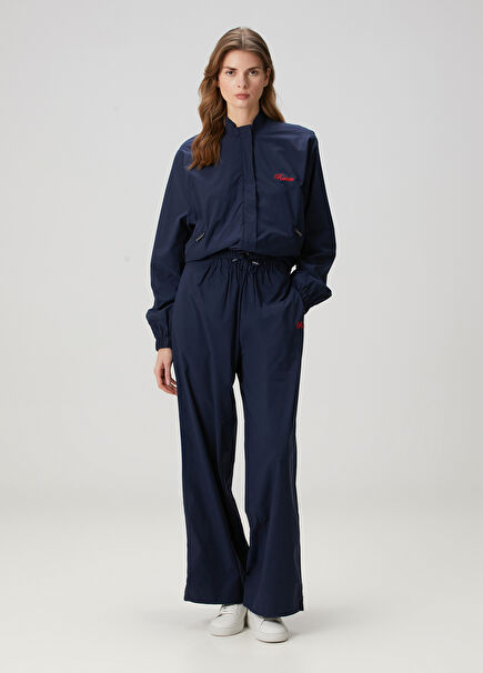 Crispy Navy Blue Pants