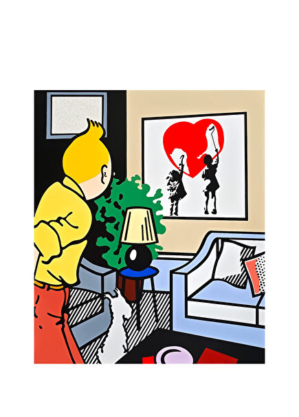 Hamid Tolouei Fard Tuval Üzeri Akrilik Resim 120 x 100 cm