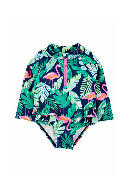 Güneş Koruyucu Kız Bebek Mayo