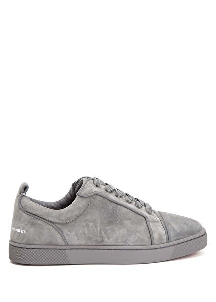 Louis Jr Canopy Gray Men's Suede Sneakers
