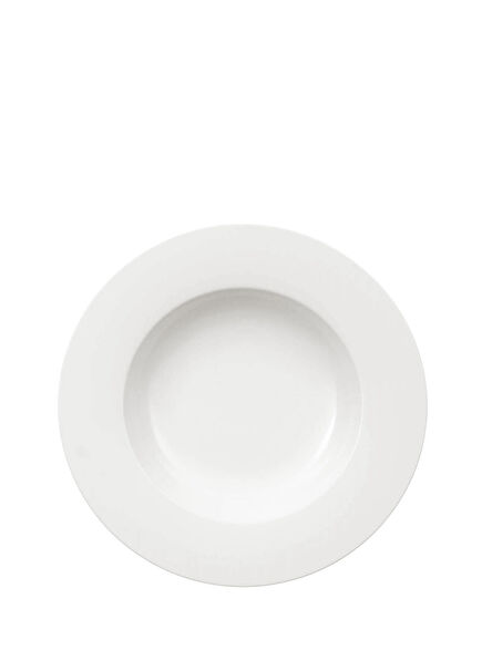 Royal Beyaz Porselen Çukur Tabak 24 cm