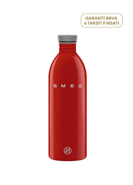 Urban Bottle Kırmızı Çelik Matara 1 lt