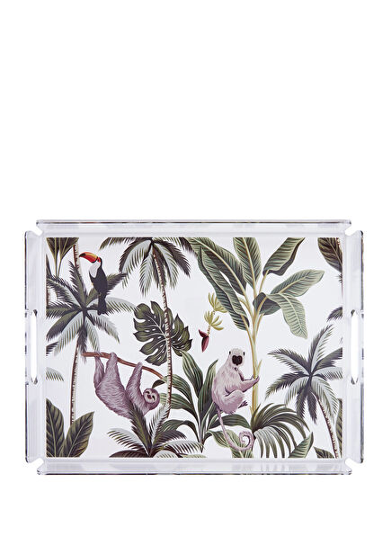 Tropical Rainforest Plexiglass Tray