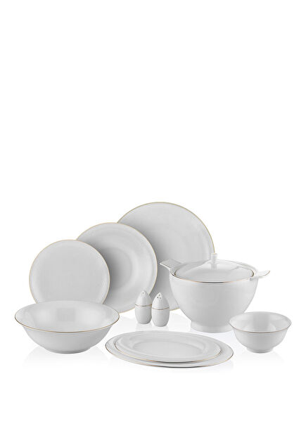 Rochella Bone China 60 Parça 12 Kişilik Yemek Takımı
