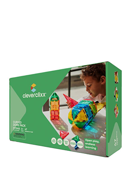 Dome Pack Intense 47 Pieces 3+ Years Magnetic Blocks