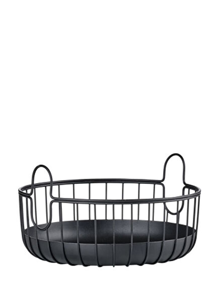 Inu Black Wire Table Top Kitchen Organizer Basket