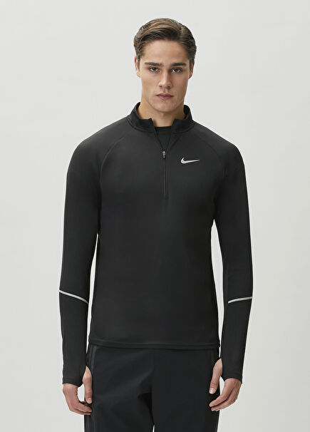 Miler Dri-FIT Black Long-Sleeve T-shirt