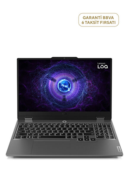 LOQ 15IAX9 GTI16 İntel Core i5 12450HX 16GB RAM 512GB SSD RTX4060 15.6'' FHD 144Hz Freedos Gaming Laptop 83GS00PGTR