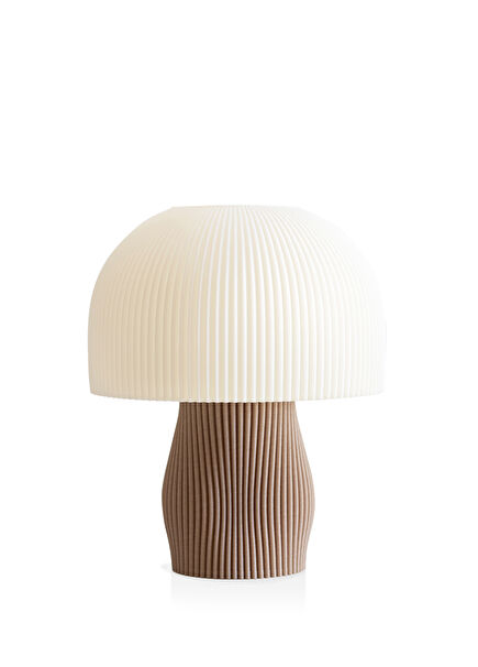 Pico Wooden Textured Desk Lamp