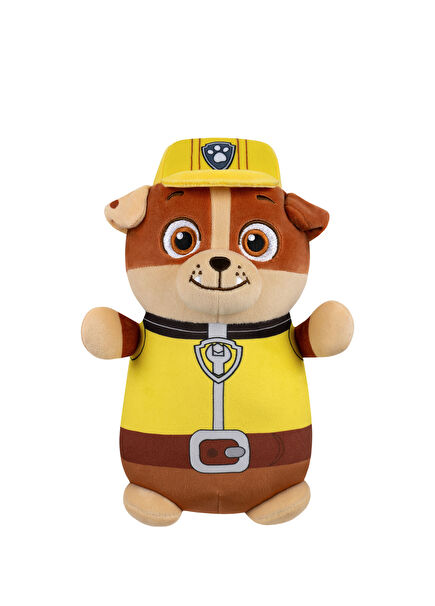 HugMees Paw Patrol Serisi Rubble Peluş Oyuncak 25 cm PW00010