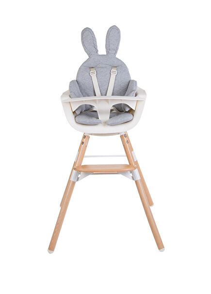 Grey Rabbit High Chair Cushion