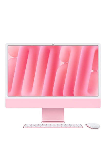 Apple iMac 24" Retina 4.5K M4 Çip 8-Core CPU 8-Core GPU 16GB RAM 256GB SSD Pembe All İn One PC MWUG3TU/A
