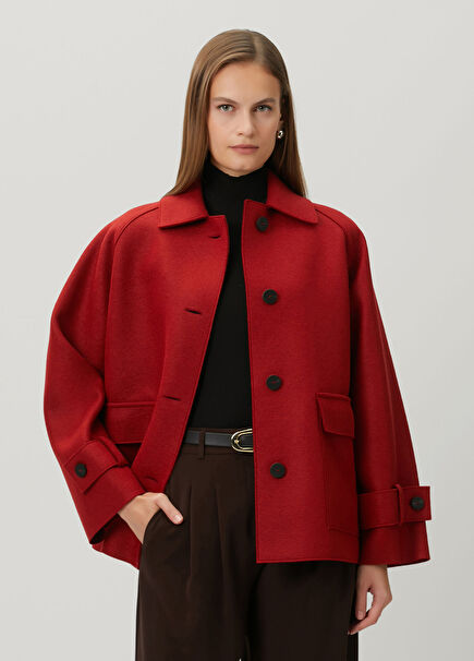 Red Wool Jacket