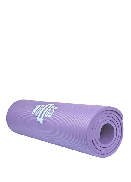 Purple Comfortable And Non-Slip NBR Yoga Mat Pilates Mat 10mm