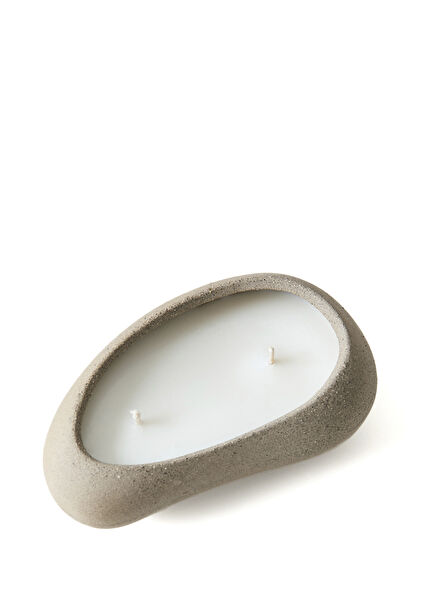 Sense Grey Ceramic Candle