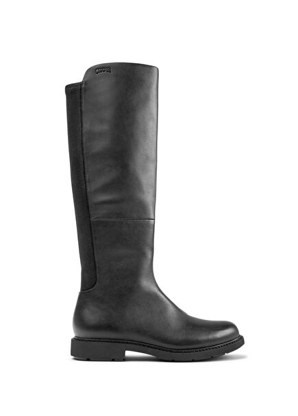 Neuman Black Flat Heeled Women's Shoe