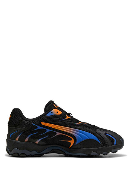 Inhale Black Orange Glo Unisex Sneaker