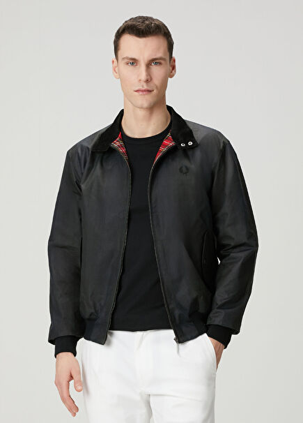 Watch Tartan Harrington Siyah Ceket