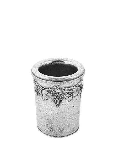 Pewter Decorated Cooler Wine Holder