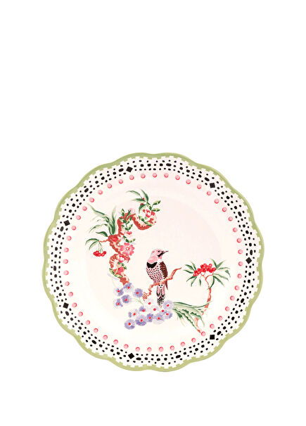 Spring Birds Ceramic Plate