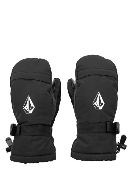 Daysaver Blk Black Unisex Kids Ski Gloves