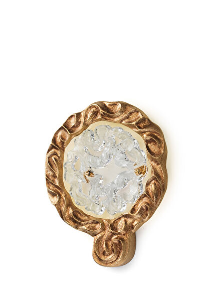 Dali Gold Brass Led Sconce