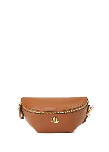 Tan Women's Leather Waist Bag