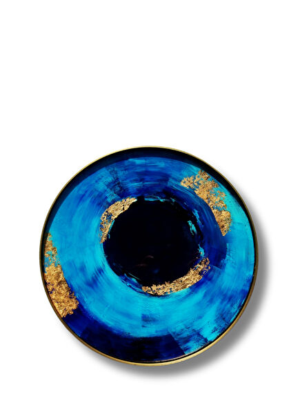Turquoise Blue Wall Ornament