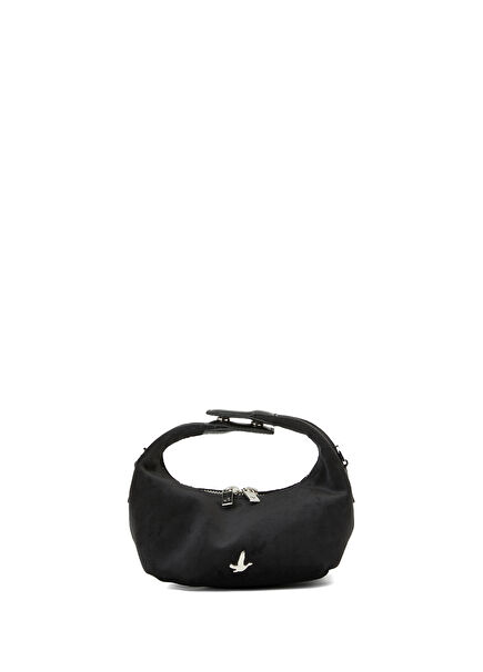 Black Womens Velvet Bag