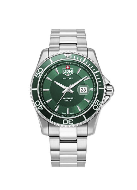 Sapphire JDM-WG022-02 Men's Watch in Metallic Grey Steel