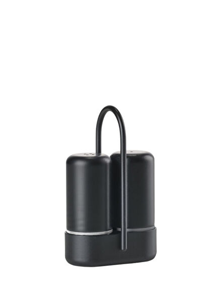 Singles Black Salt & Pepper Set