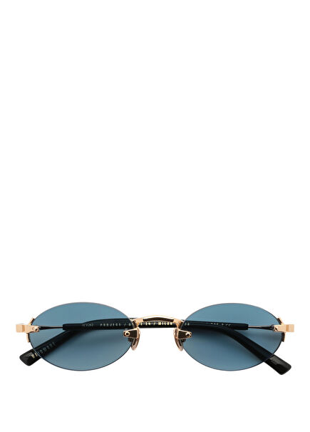 Quantum Altın Metal Unisex Güneş Gözlüğü