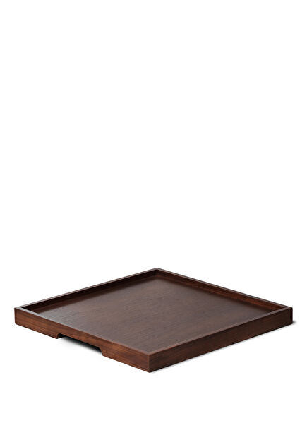 Edge Square Walnut Tray
