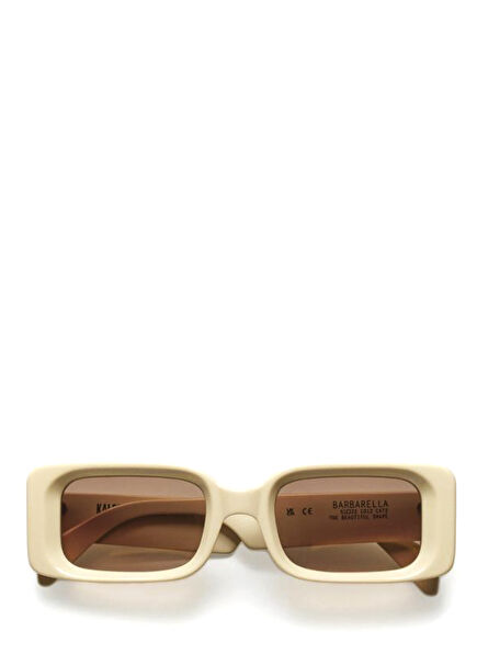 Barbarella Brown Acetate Unisex Sunglasses